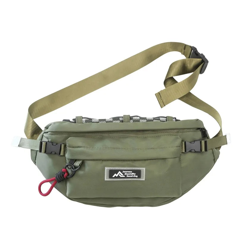 This Large-Capacity Men S Single-Shoulder Daily Cycling Casual Sports Crossbody Backpack Is Simple