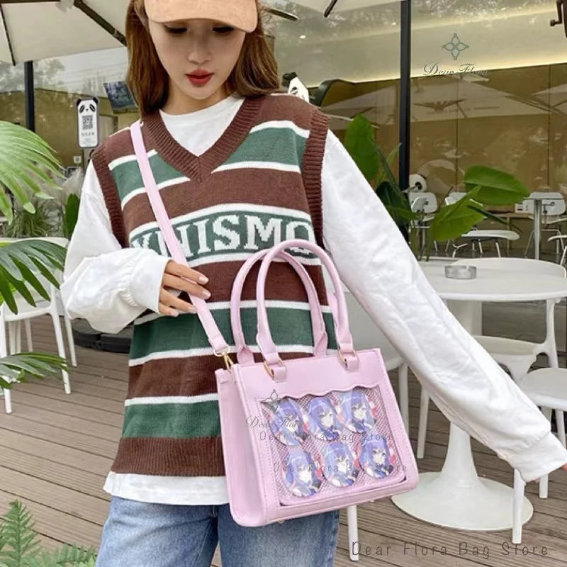 Ita Bag Transparent Crossbody – Y2K Lolita Tote for Women