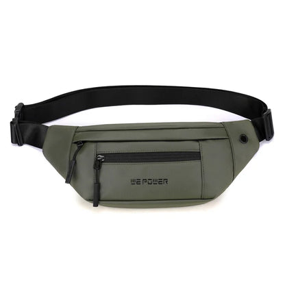 Men Anti Splashing Waist Bag Outdoor Riding Sports Travel Chest