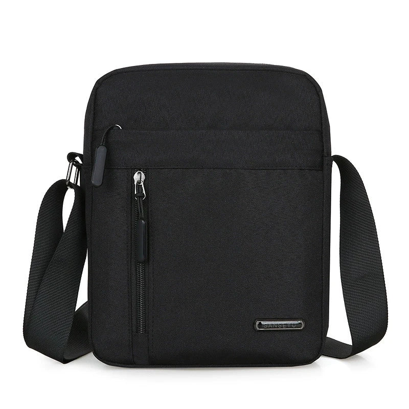 Men's Messenger Bag – Large Capacity Shoulder Bag for Travel & Business