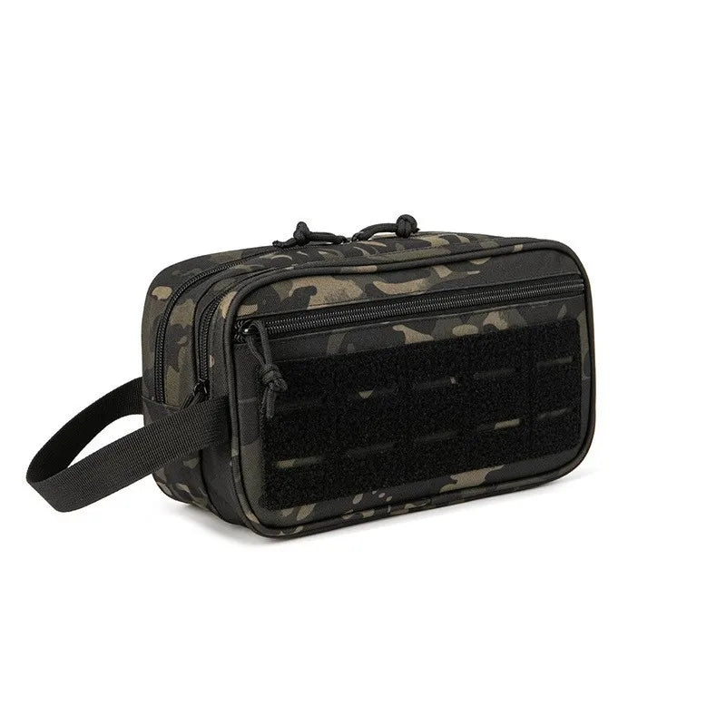 Homefish Tactical Toiletry Bag Men Molle Pouch Small Dopp Kit Hygiene Shaving