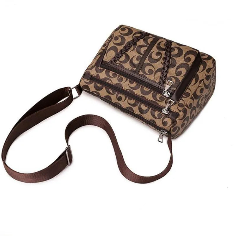 Multi-Pocket Crossbody Bag – Spacious Shoulder Bag for Women