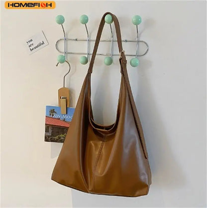 Homefish Women S Commuter Tote Bag Vintage Style Large-Capacity Hand-Held Shoulder Bag
