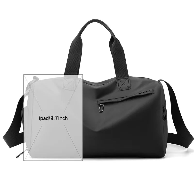 Minimalist Weekend Duffle Bag Lightweight Water-Resistant Sports Gym Bag Multi-Pockets