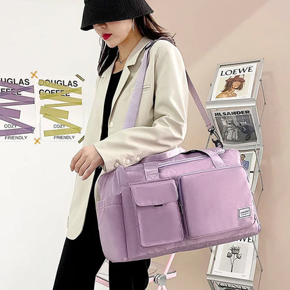Weekender Duffel Bag for Women – Waterproof Foldable Gym Travel Bag