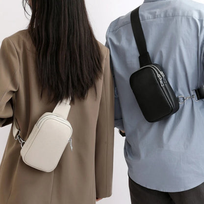 Luxury Genuine Leather Women S Chest Pack Shoulder Bag Messenger Sling Brand Leisure Travel Bags