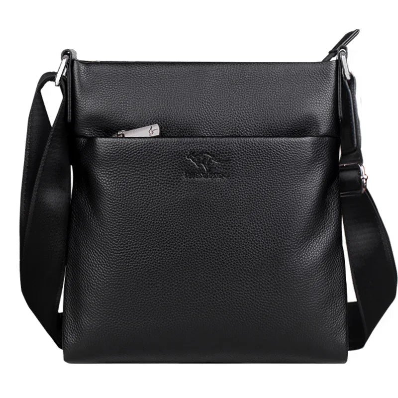 Men S Single-Shoulder Bag Casual Crossbody Bag Vertical Crossbody Business