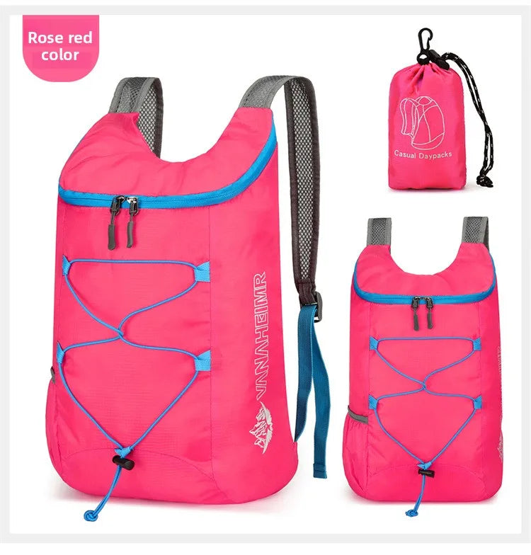 Lightweight Foldable Backpack – Packable Hiking & Travel Daypack