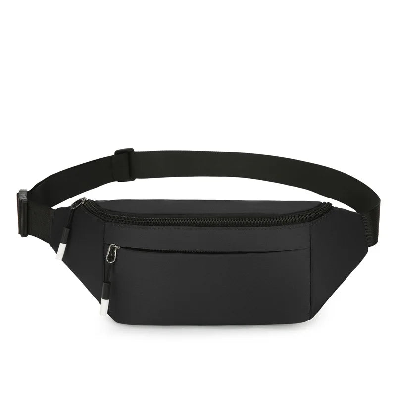 Men S Outdoor Chest Bag Large Capacity Leisure Running Sports Waist Shoulder