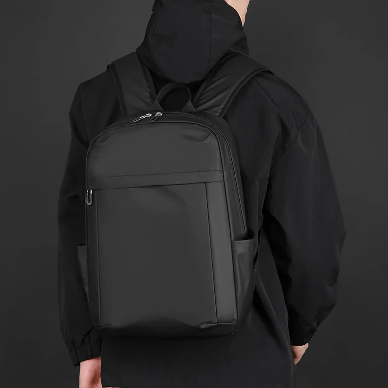 Business Backpack Simple Casual Student Schoolbag Large-Capacity Commuting Computer - Waterproof