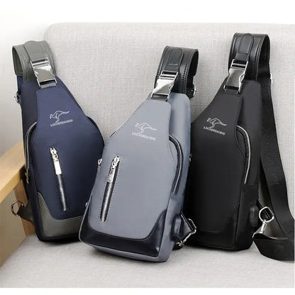 Crossbody Sling Bag – Waterproof Waist Bag for Sports and Travel