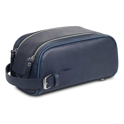 Pu Retro Large Capacity Waterproof Wash Bag High-Grade Cosmetic Storage Travel Handbag - Waterproof