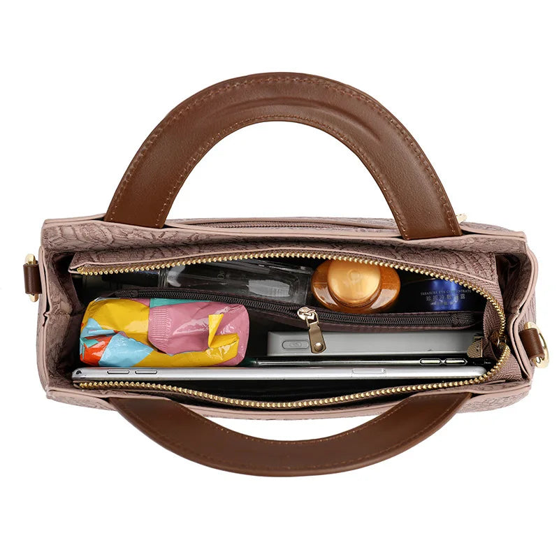 Chinese-Style Women S Hand-Held Crossbody Bag Multi-Functional Single-Shoulder Bag