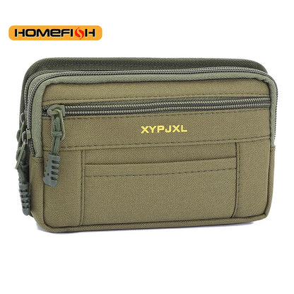 Men S Waterproof Tactical Waist Pack Molle System - Nylon Bum Bag Outdoor Military Sport Hunting