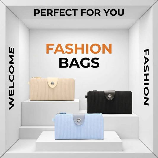 Pu Leather Women S Long-Style Wallet Creases Large Capacity