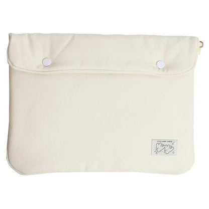 Solid Color Simple Student Storage Large Capacity Canvas Computer Female 14 13 Pro411 Ipad Tablet