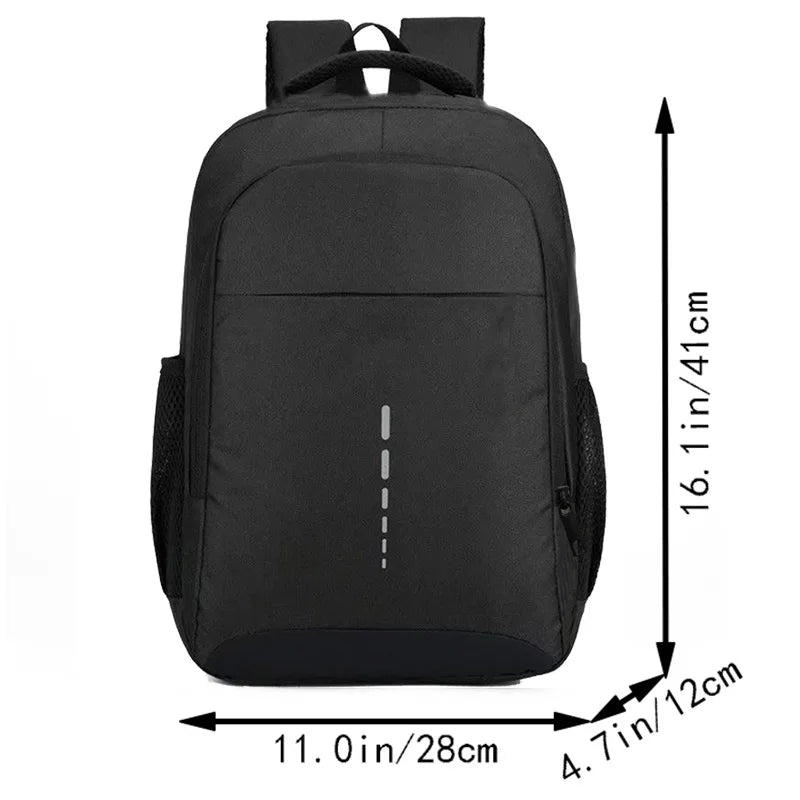 Homefish Mens Backpack Large Capacity Simple Travel Female Student Computerbag