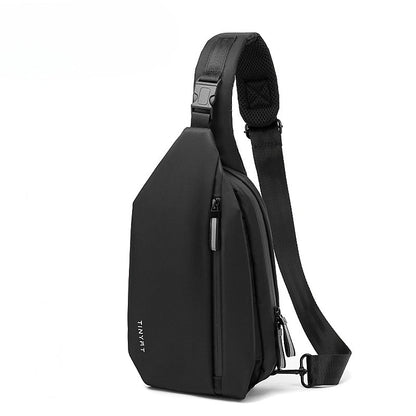 Men S Multi-Function Cross-Body Large Capacity Waterproof Mobile Phone Storage Boys Sports Leisure