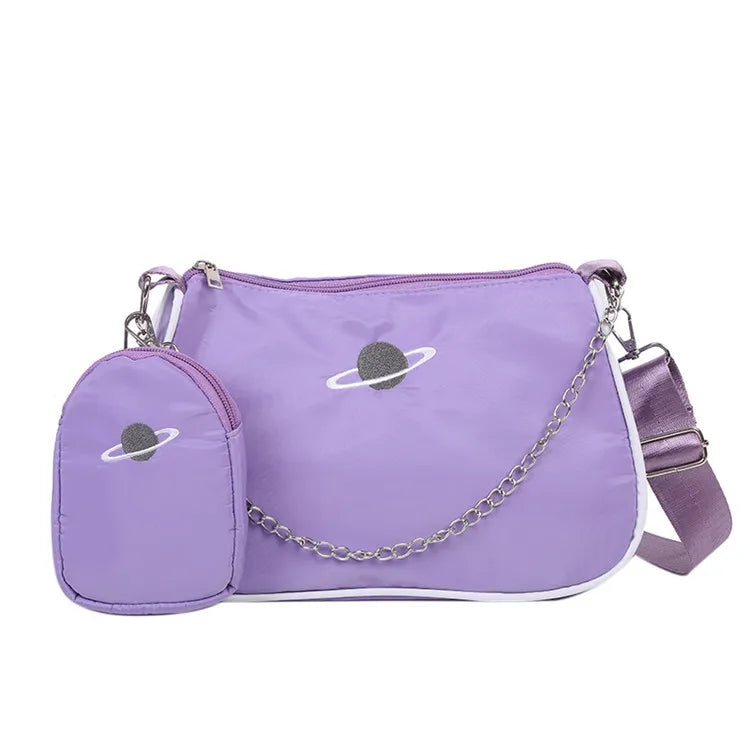 Popular Versatile Diagonal Cross Bag Chain Bar Underarm Arm Shoulder Bag