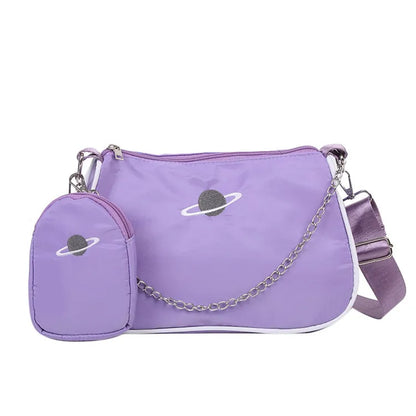 Popular Versatile Diagonal Cross Bag Chain Bar Underarm Arm Shoulder Bag