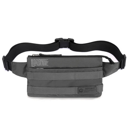 Ultra-Light Nylon Fabric Commuter Small Crossbody Bag Lightweight Wearable Waist Bag