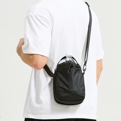 Outdoor Travel Multi-Functional Water Cup Bag Lightweight Sports Crossbody Bag