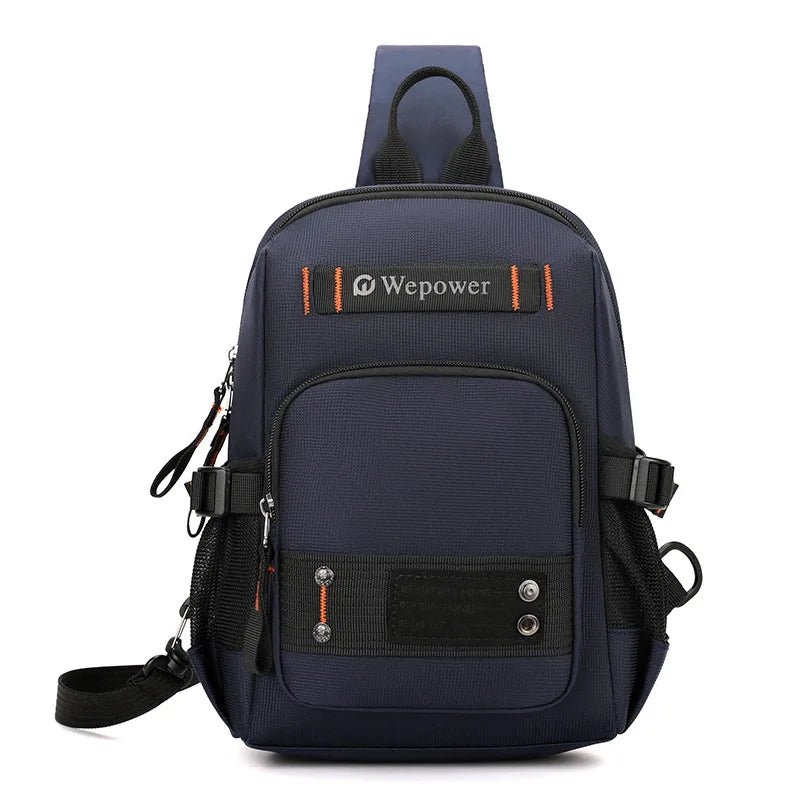 Large Capacity Daily Travel Hand Lading Shoulder Strap Nylon Waterproof Functional Practical Chest