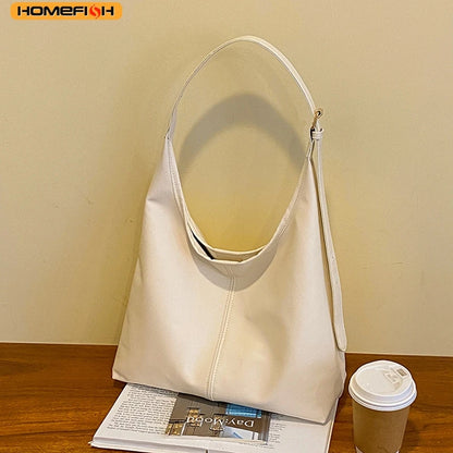 Homefish Women S Commuter Tote Bag Vintage Style Large-Capacity Hand-Held Shoulder Bag