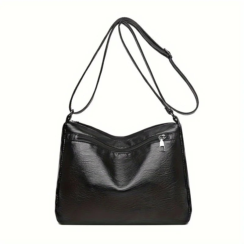 Crossbody Bag Women – Vintage Multi-Pocket Shoulder Purse
