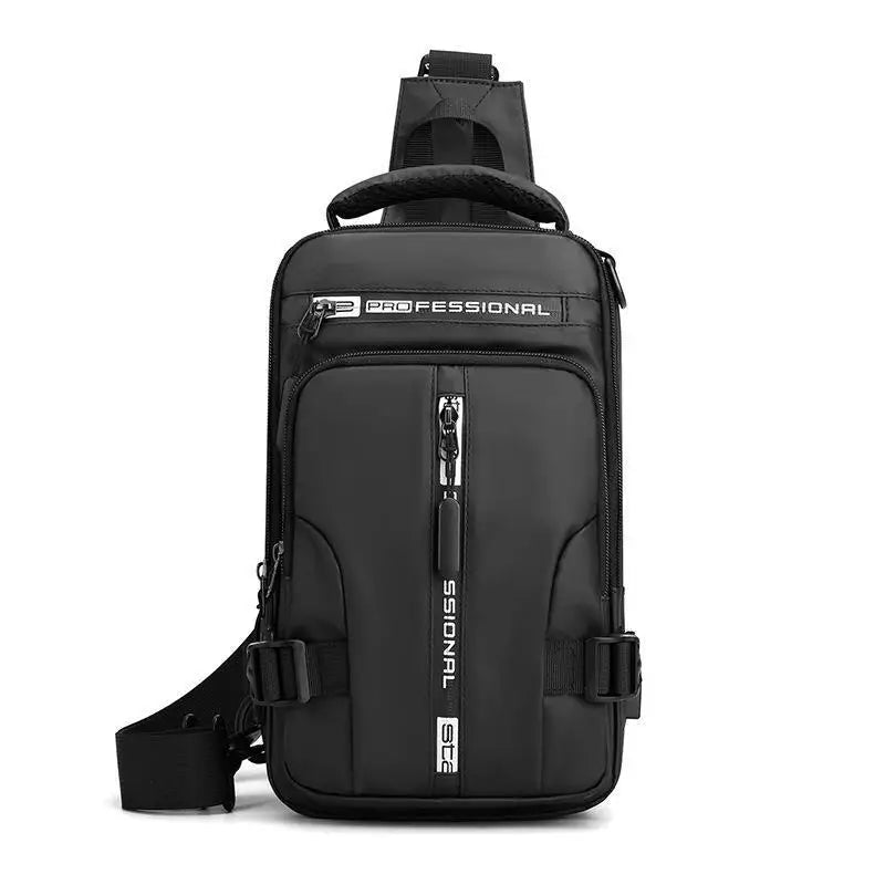 Men Multifunctional Chest Bag Convertible Crossbody Shoulder Backpack