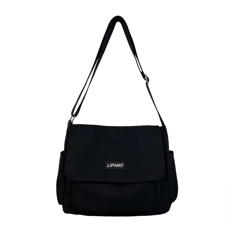 Nylon Messenger Bag Men Shoulder Trendy S Student School Bag