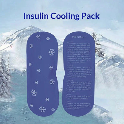 Homefish 1 Or 3 Pcs Medical Insulin Cooling Bag Set Cold Gel Ice Pack Pill Protector Thermal Travel