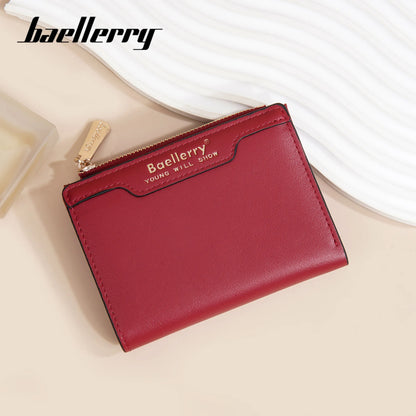 Ladies Short Wallet Fashionable Versatile Multiple Slots