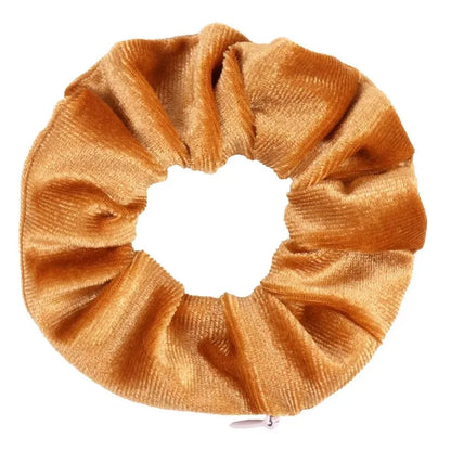 Zipper Scrunchie Coin Purse – Wristband Pouch for Running & Travel