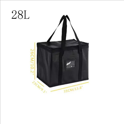 Convenient Takeaway Delivery Tote Bag Homefish Warm Insulated Lunch Pouch