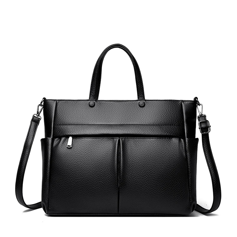 Women's Laptop Business Handbag – Large Shoulder Tote Bag