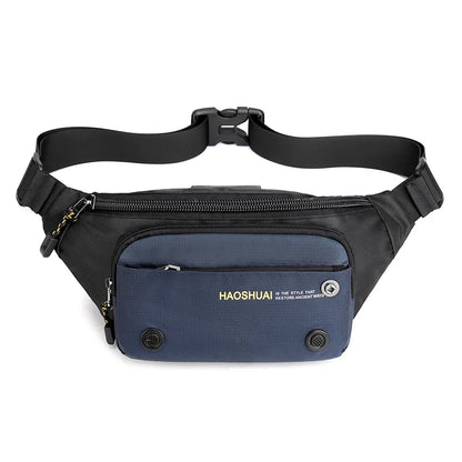 Multifunctional Outdoor Leisure Men S Chest Bag Cross Body Travel Large Capacity Mobile Phone