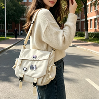 White with Badge