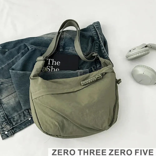 Lightweight Shoulder Bags Large Capacity Handbag Travel Shopper Bag Female Purses