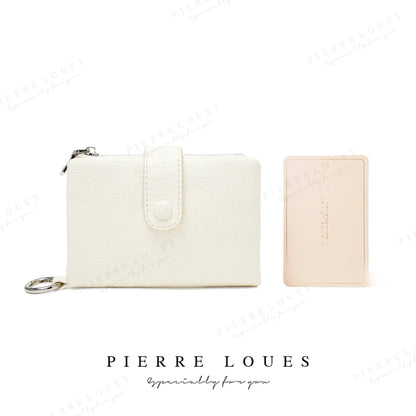 Purse Short Female Buckle Large Capacity Wallet Change Card Storage Multi-Function Chain Handheld