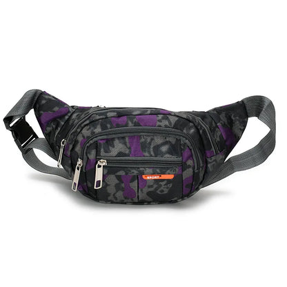 Men S Women Multi-Function Cashier Business Bag Multi-Layer Waterproof Close Running Large Capacity