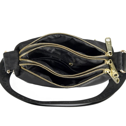 Waterproof Nylon Crossbody Bag for Women – Large Capacity Multilayer Purse