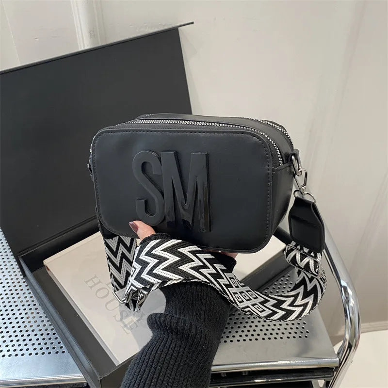 Letter Design Crossbody Bag for Women – Chic Shoulder Bag