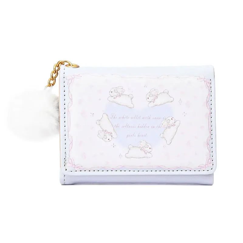 1 Pcs Cute Pu Leather Coin Purse Cartoon Waterproof Card Wallets Credit Holoder Students Change