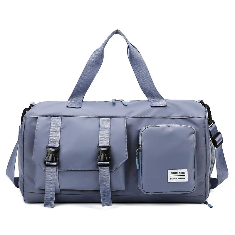Waterproof Duffle Bag – Dry Wet Shoe Compartment Gym & Travel Bag