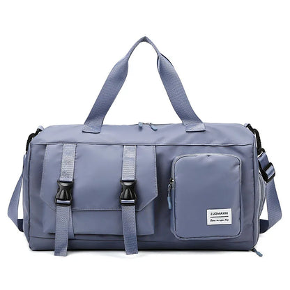 Waterproof Duffle Bag – Dry Wet Shoe Compartment Gym & Travel Bag