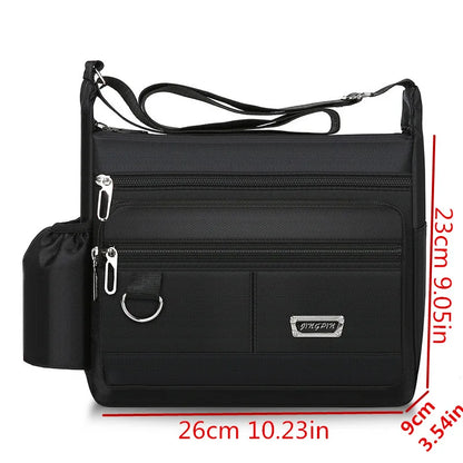 Large Capacity Tools Storage Bag Men S Casual Multifunctional Crossbody Bags Classic Men Shoulder