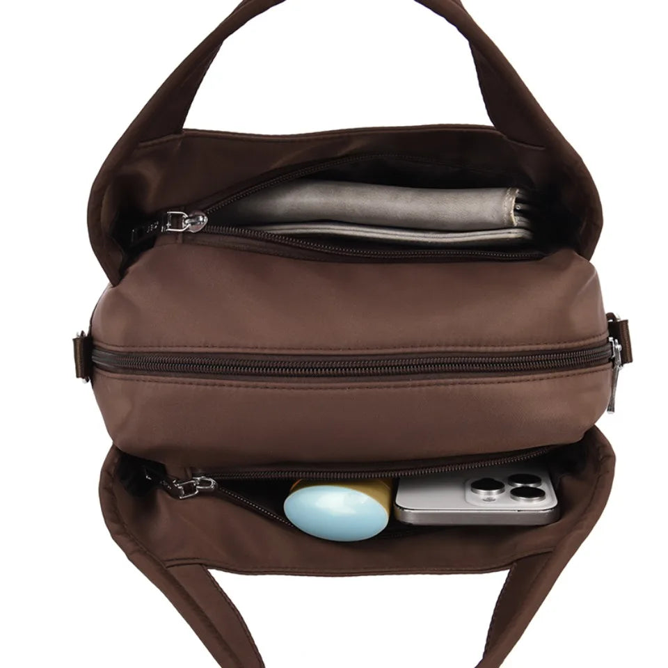 Women's Crossbody Shoulder Bag – Casual Oxford Cloth Handbag