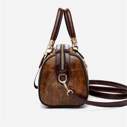 Luxury Design Handbags Shoulder Bags Top Pu Leather Women Handbag Classic Crocodile Tote Bag Female