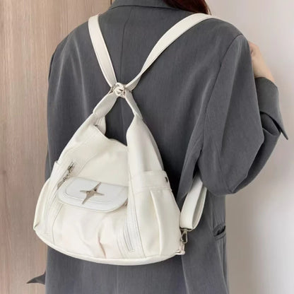 Y2K Star Tote Bag – Large Capacity Shoulder & Crossbody Bag